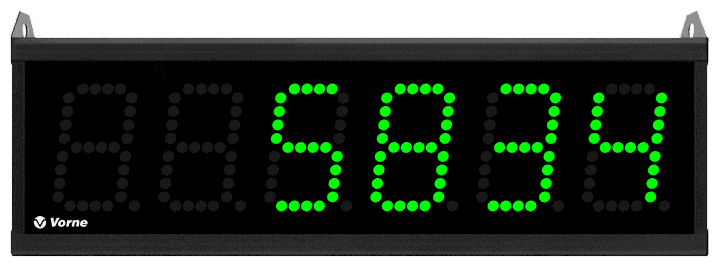 Image of XL 400 display.